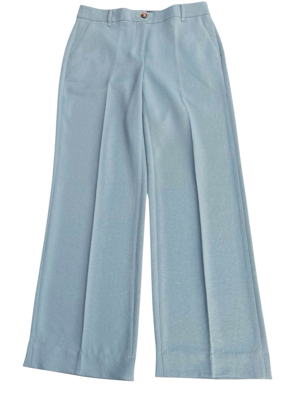 RW&Co Suiting Soft Teal Wide Leg Signature Fit Dress Pants (4)